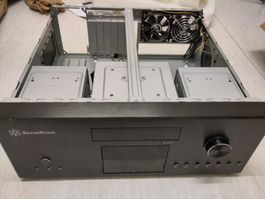 Elegantes ATX, MicroATX HTPC Gehäuse SilverStone LC16B-MR