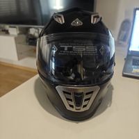 Motorrad Helm Full Face Helm - Schwarz - Grösse L - Neu