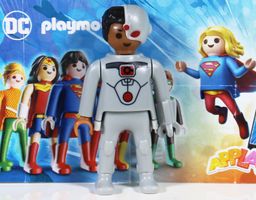 ÜEI PLAYMOBIL DC SUPERHELDEN CYBORG Minifigur