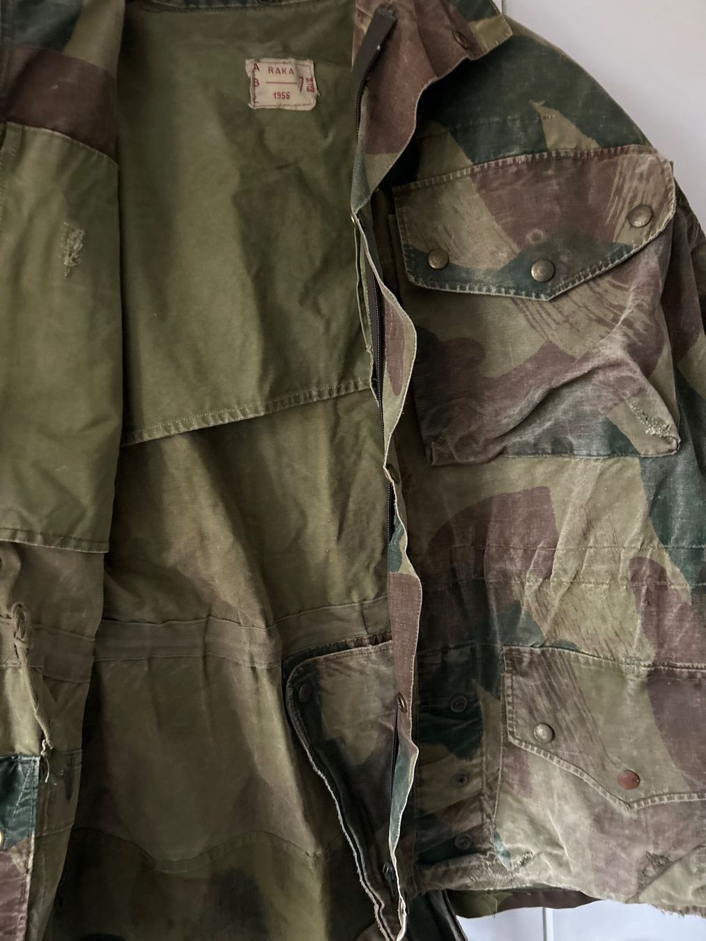 Uniformi: Originale Fallschirmjäger Jacke – Usato da Frenkendorf venduto da Rabe.ch 2