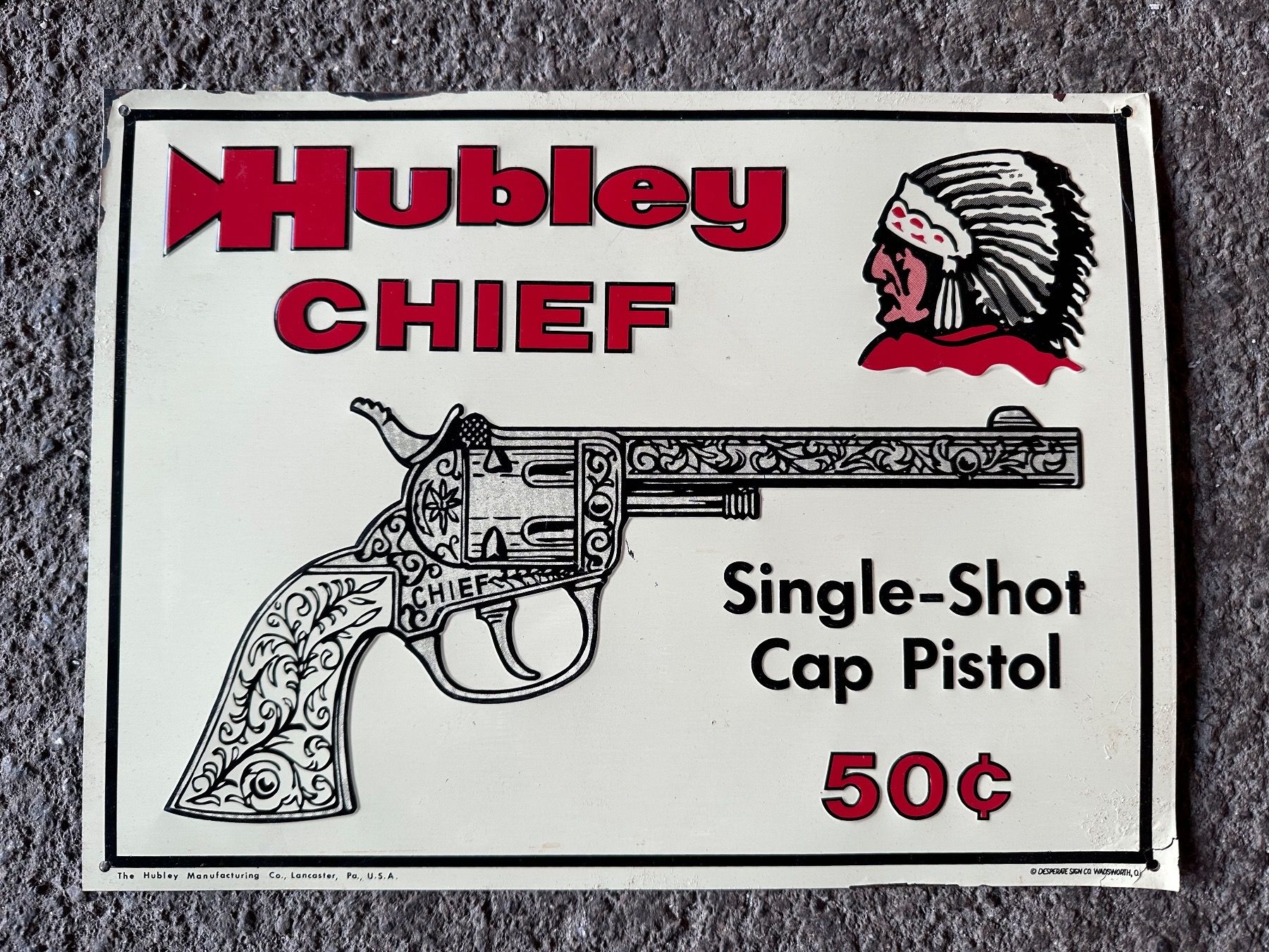 Schilder: Hubley chief indianer – Neu (gemäss Beschreibung) aus Reinach AG von rares75