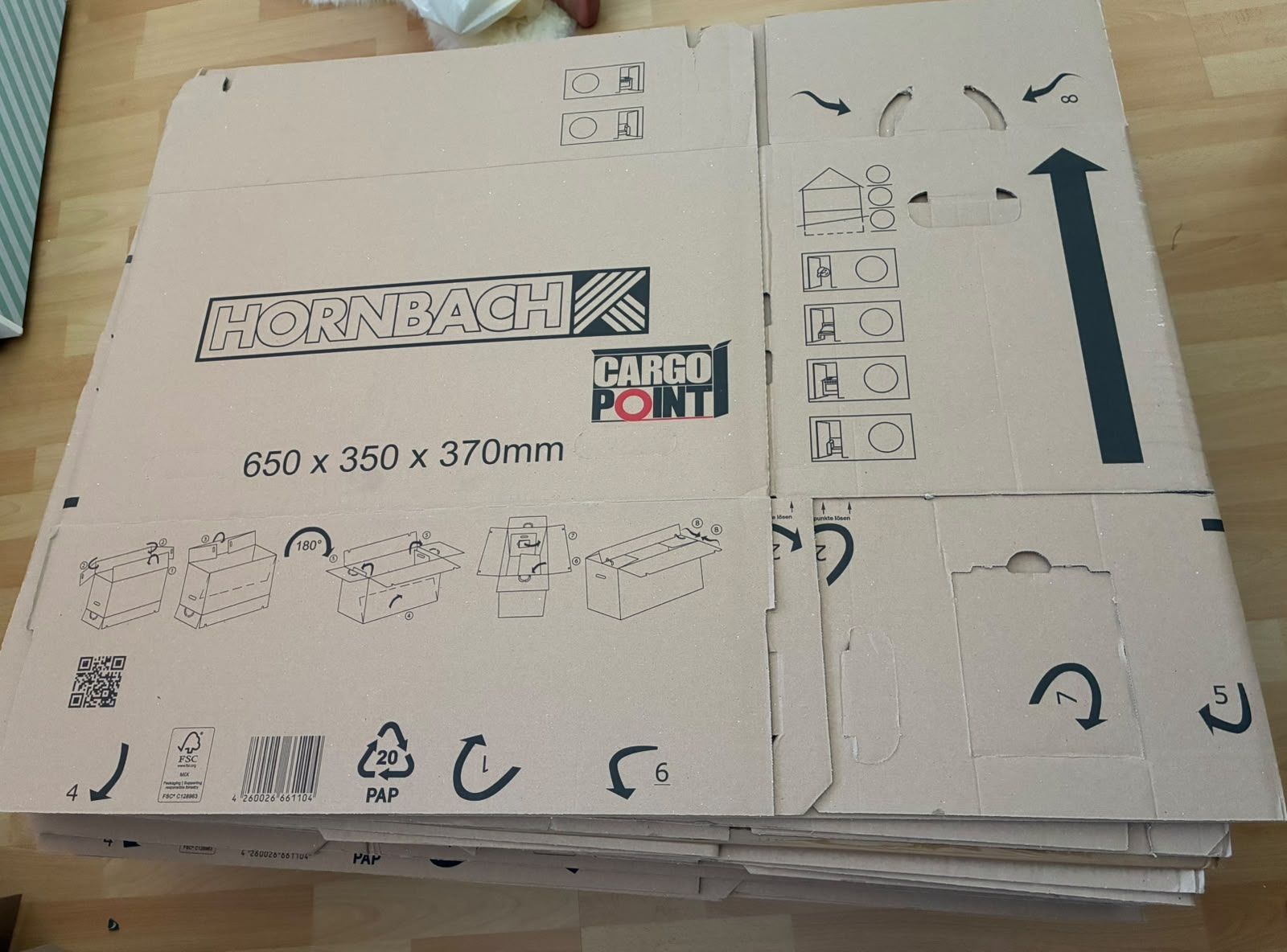 Kartons: Umzugskartons von Hornbach – Gebraucht aus Fahrwangen von Agnar