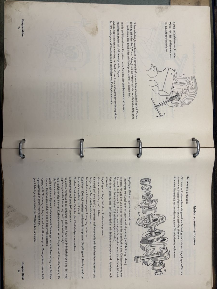 Libri: BMW R25 Original Instandsetzungs-Anleitung  – Difettoso da Mühlau venduto da bsa-driver 3