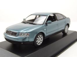 Audi A6 Limousine C5 Phase I 1997-2001 hellgrün met.    1:43