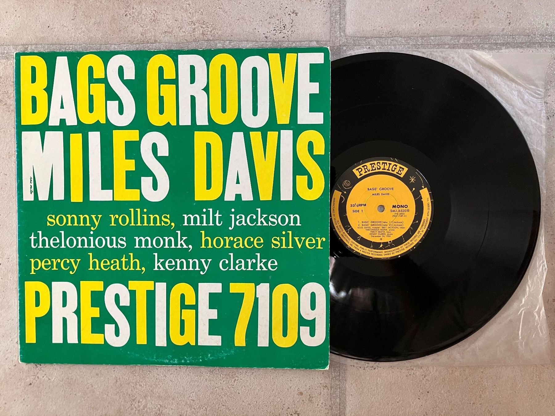 Dischi in vinile: Miles Davis - Bags Groove, LP Jazz – Usato da Widen venduto da DexterGordon