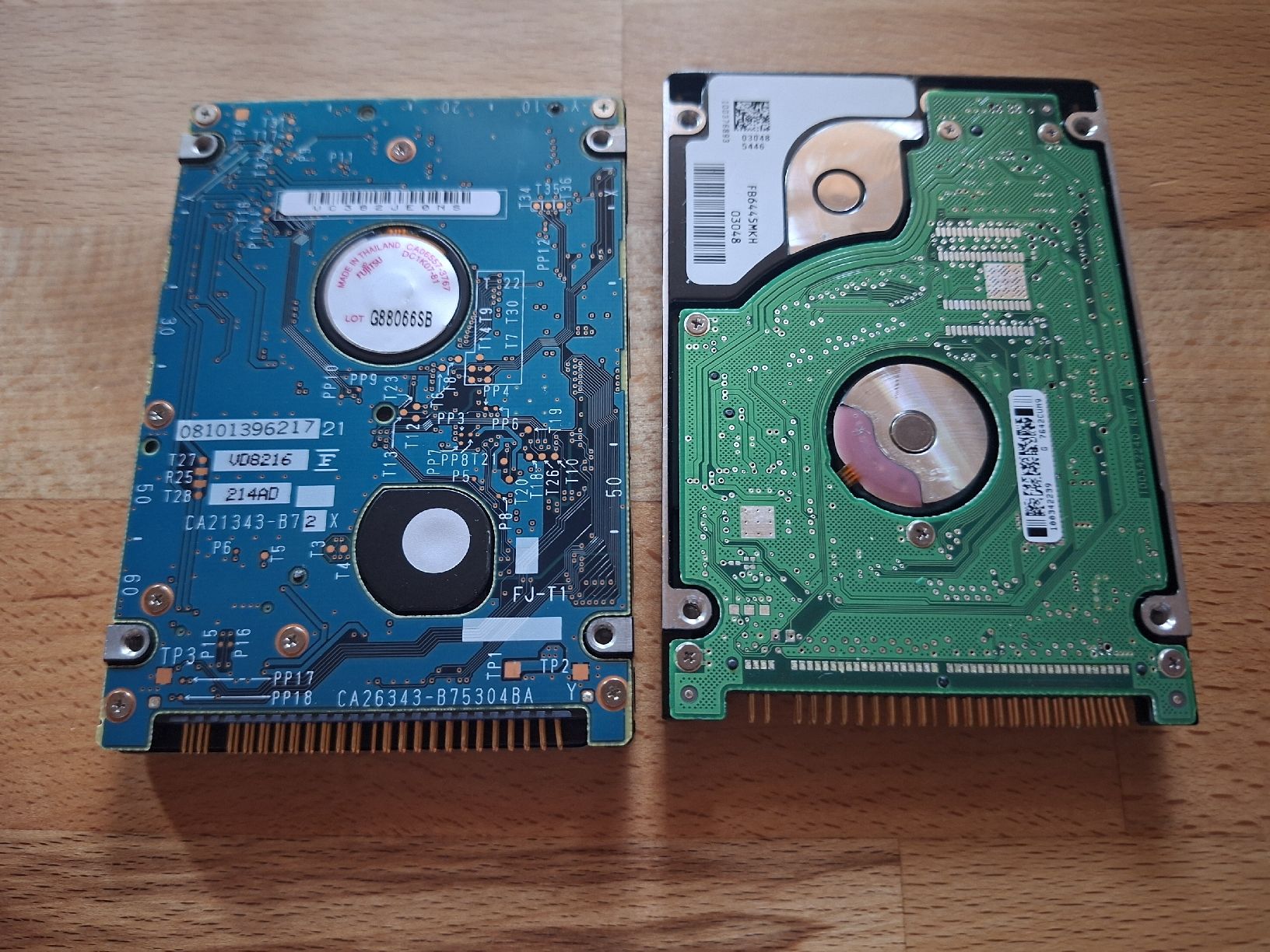 Disques durs: IDE Festplatte HDD 2.5" 80/60GB Seagate Fujitsu  – D'occasion à Neunkirch par MaElekt 1
