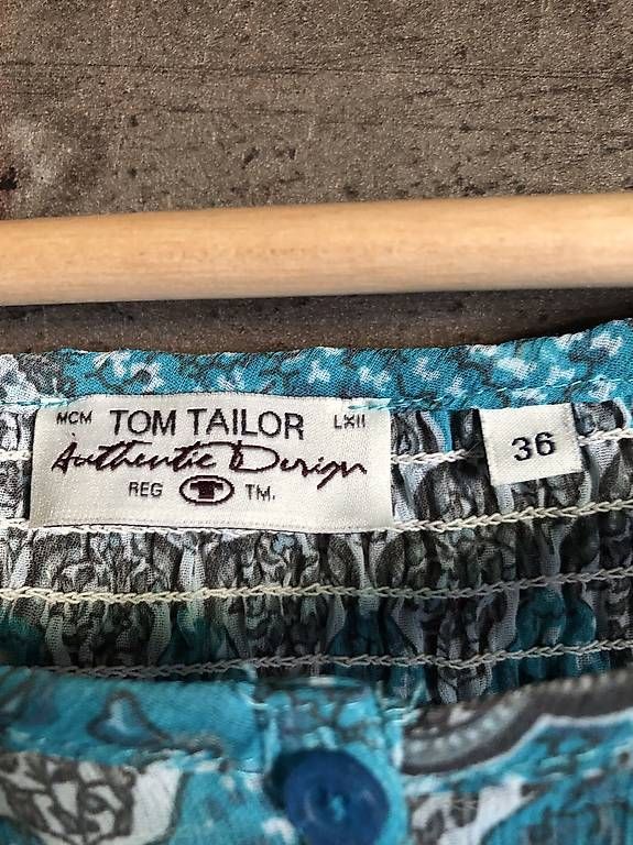 Tom Tailor Camicette: Sommerbluse Tom Tailor, Grösse 36 – Usato da Rüschegg Heubach venduto da sharky81 2