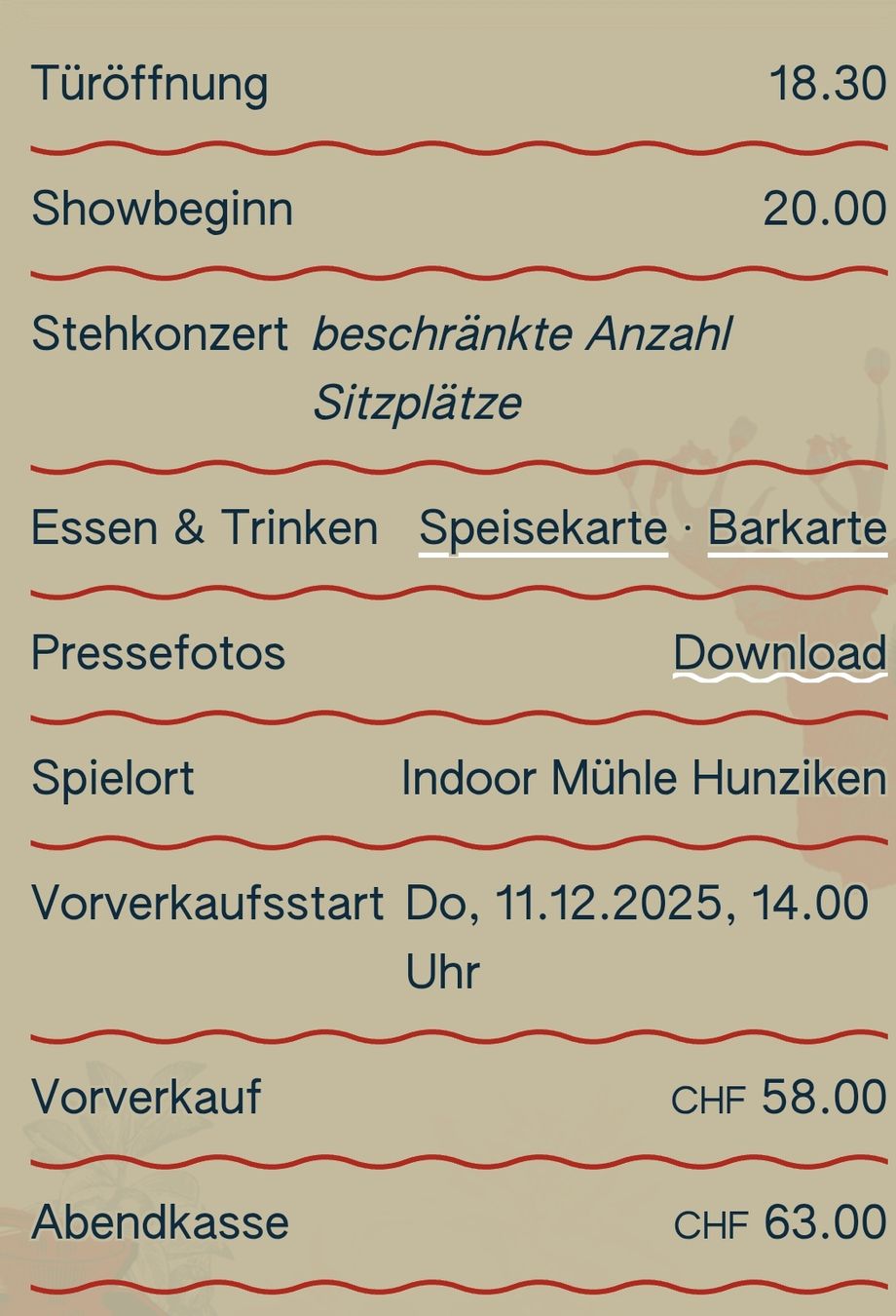 Biglietti: Groundation in Mühle Hunziken – Nuovo e nell'imballaggio originale da Münchenbuchsee venduto da toviloa 2