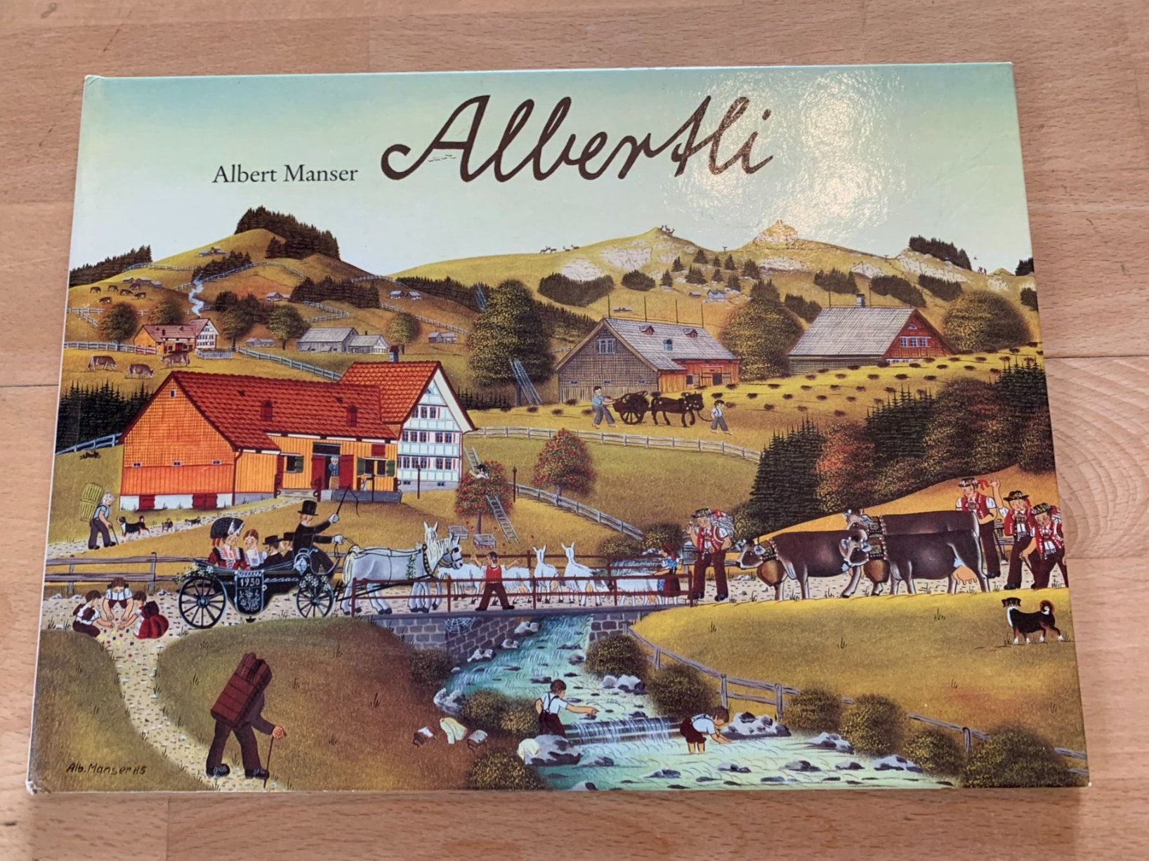 Bücher: Bilderbuch Albertli von Albert Manser, 1988 – Gebraucht aus Worb von farben20zauber