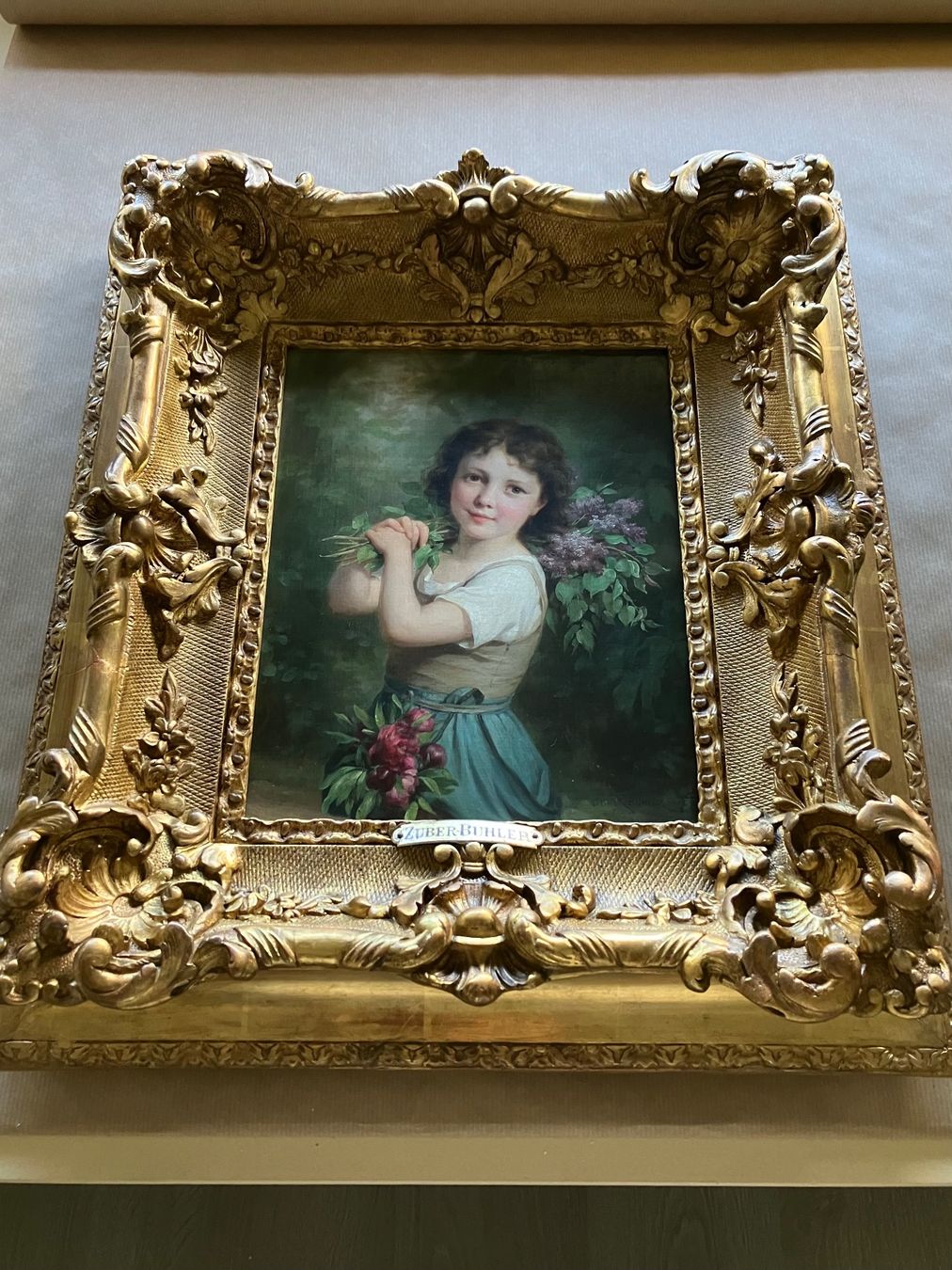 Dipinti: Das Blumenmädchen – Usato da Sion venduto da Artoplano 2