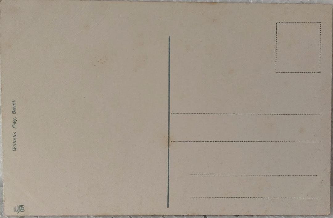 Ansichtskarten: BASEL - Bundesbahnhof - 1911 – Gebraucht aus Delémont von Domdom1 1