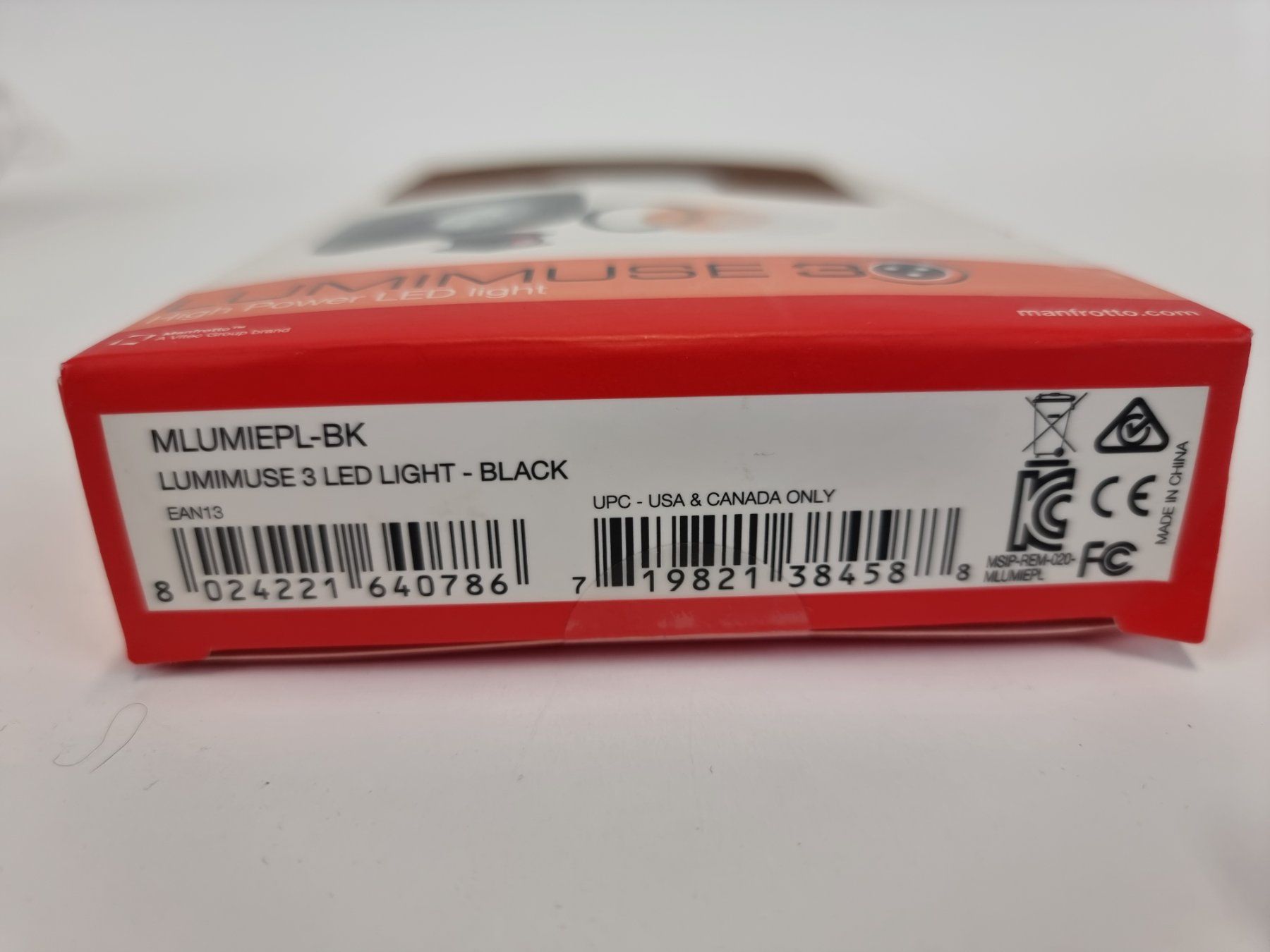 Manfrotto Lampade: MANFROTTO Lumimuse 3 Videoleuchte – Usato da Urtenen-Schönbühl venduto da Restwert_Schoenbuehl 2