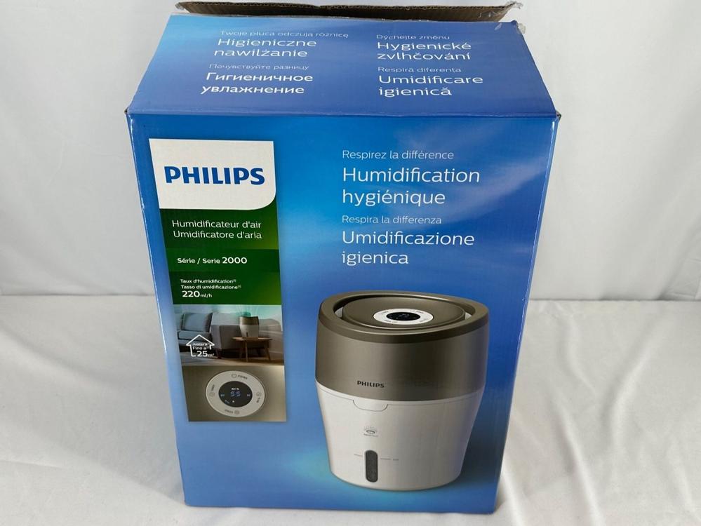 Philips Humidificateur d'Air Blanc Gris Perle HU4803/01 PHILIPS