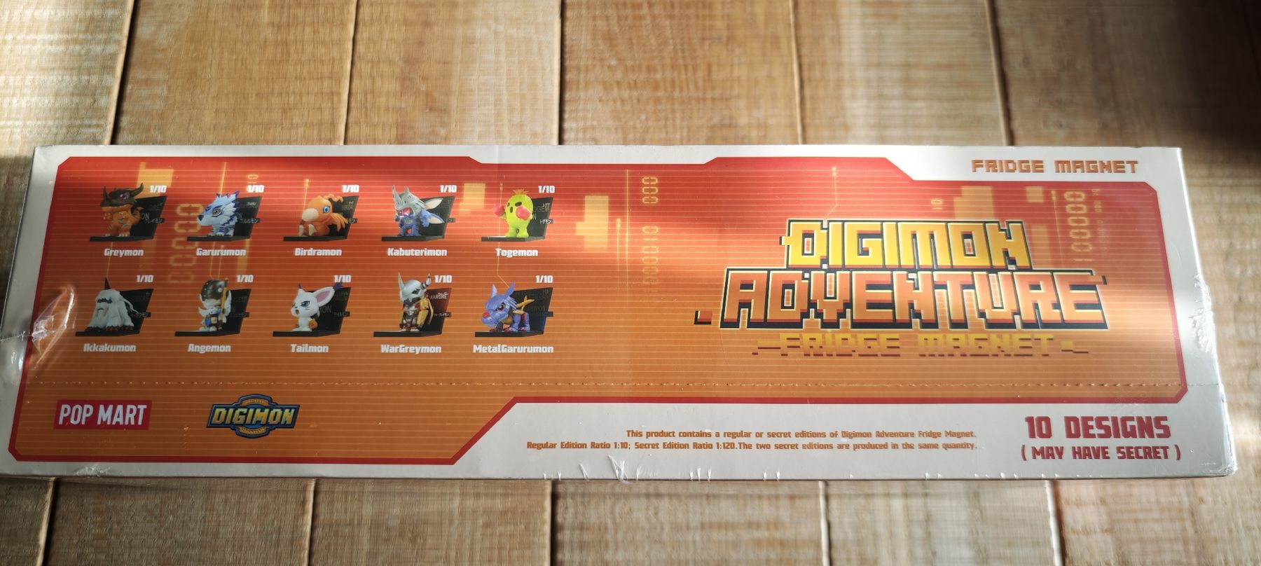 Pop Mart Statuette: Digimon Adventure Pop Mart Fridge Magnet Set – Nuovo e nell'imballaggio originale da Romanshorn venduto da Gaming-Anime_StoreCH 2