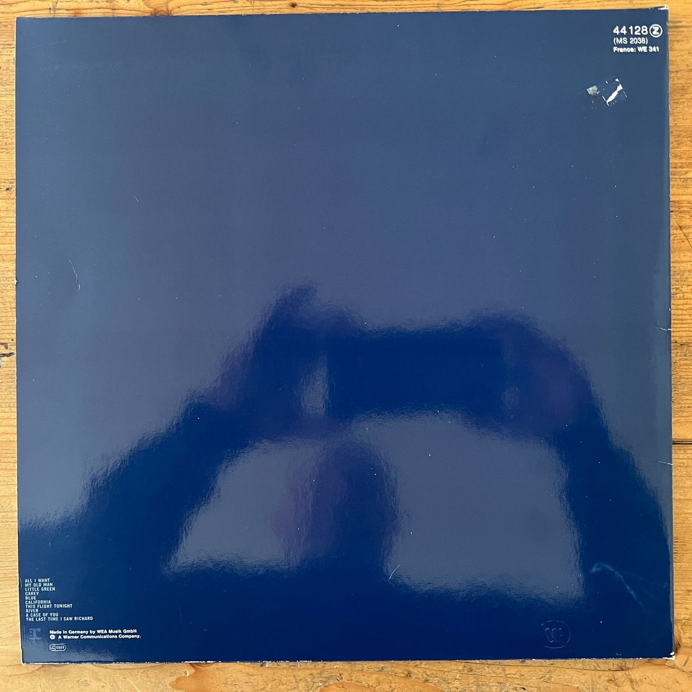 Dischi in vinile: LP JONI MITCHELL – BLUE VG+/NM – Usato da Zürich venduto da paddybaer 1
