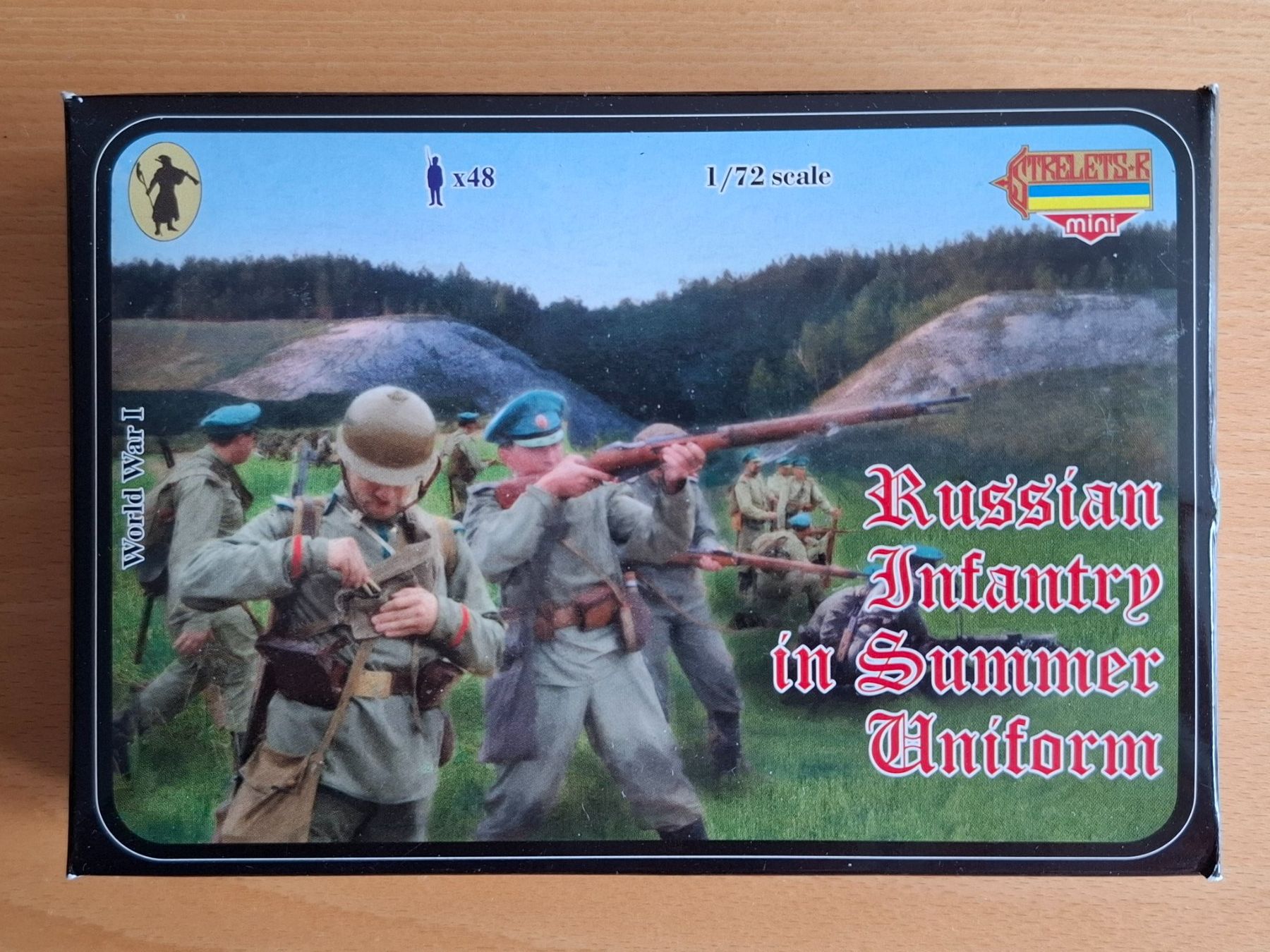 Kit di modellismo & Modellini statici: Strelets 1/72 Russian Infantry in Summer Uniform – Nuovo e nell'imballaggio originale da Diepoldsau venduto da beeteutel