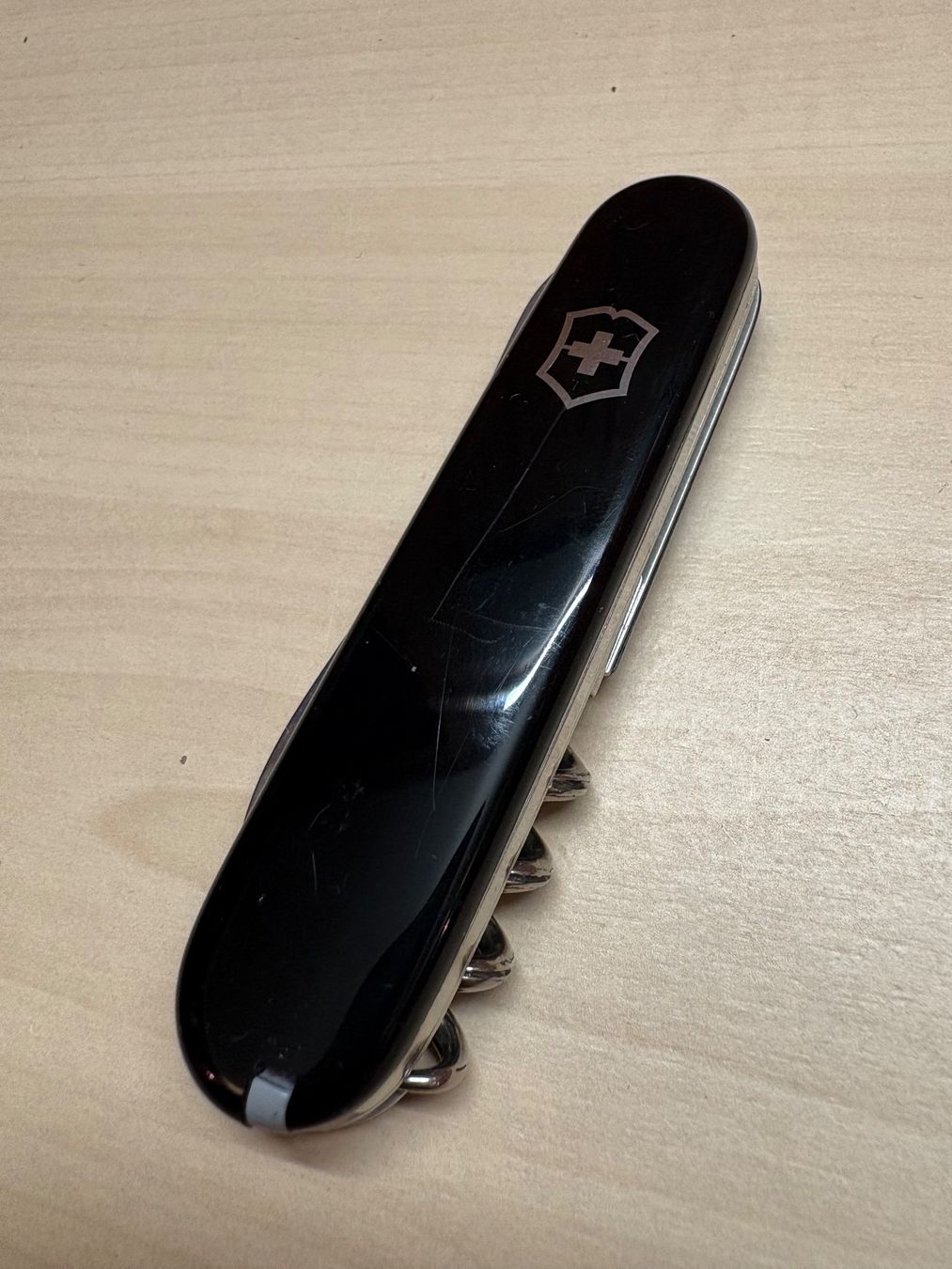 Victorinox Coltelli tascabile: Victorinox schwarz Basler Versicherung – Usato da Rümligen venduto da Sibill
