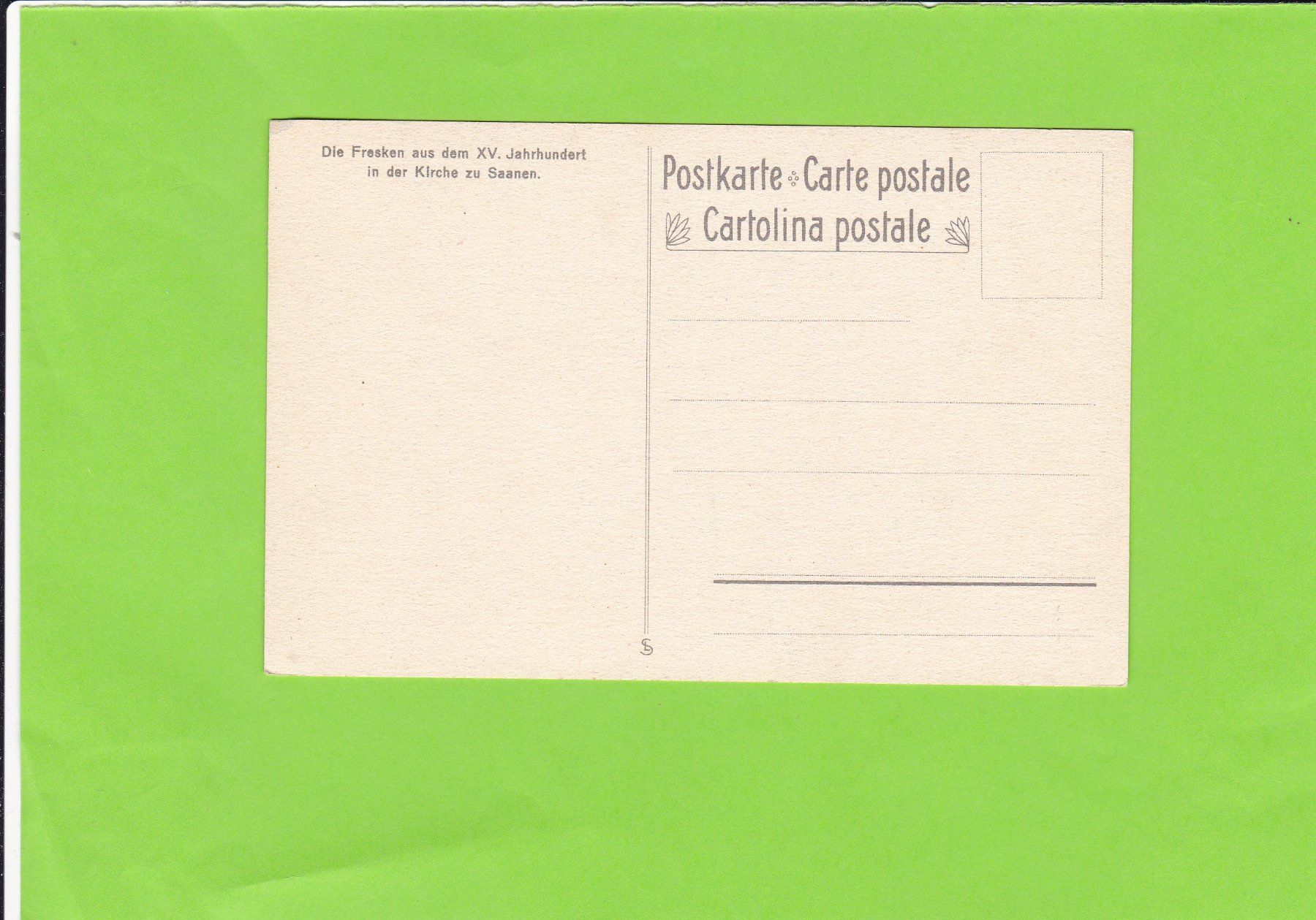 Cartes postales: Kirche zu Saanen – D'occasion à St. Peterzell par neckertal 1