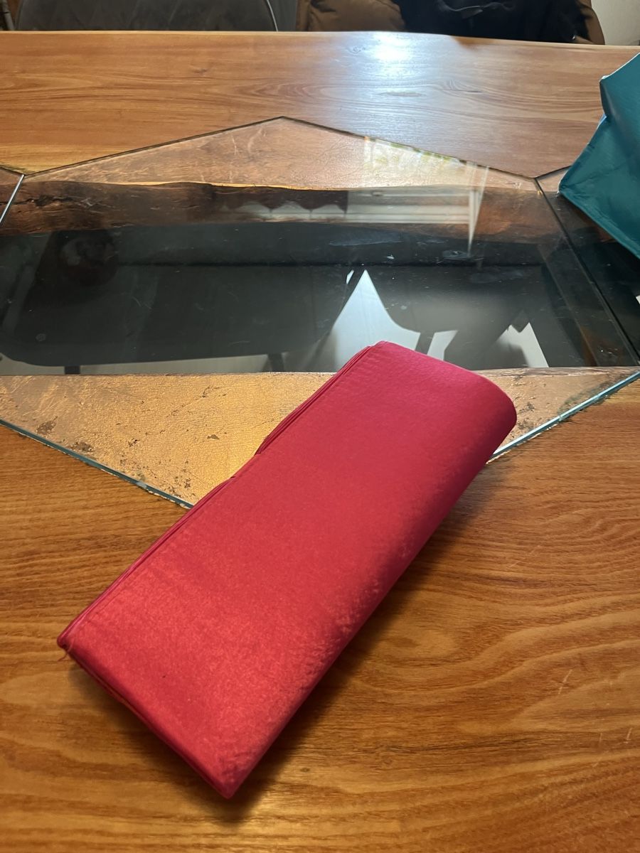 Borse da donna: Clutch gerafft Handtasche Pink Rosa – Usato da Gelterkinden venduto da DominikWeissDesign 1