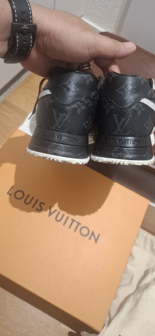 Louis Vuitton Scarpe da uomo: Louis Vuitton Sneaker Monogram Leder Grösse 9 gebraucht – Usato da Wallisellen venduto da joe_w8ns 3