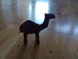 Figur Kamel klein Holz