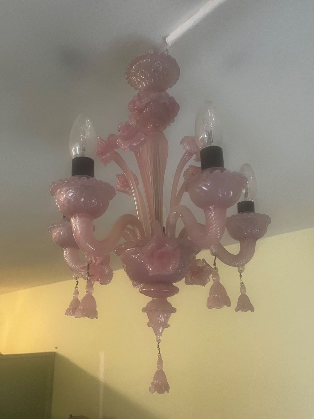 Lampadari & plafoniere: Murano 5x zartrosane Original Leuchter – Usato da zürich venduto da min_mh2q 5