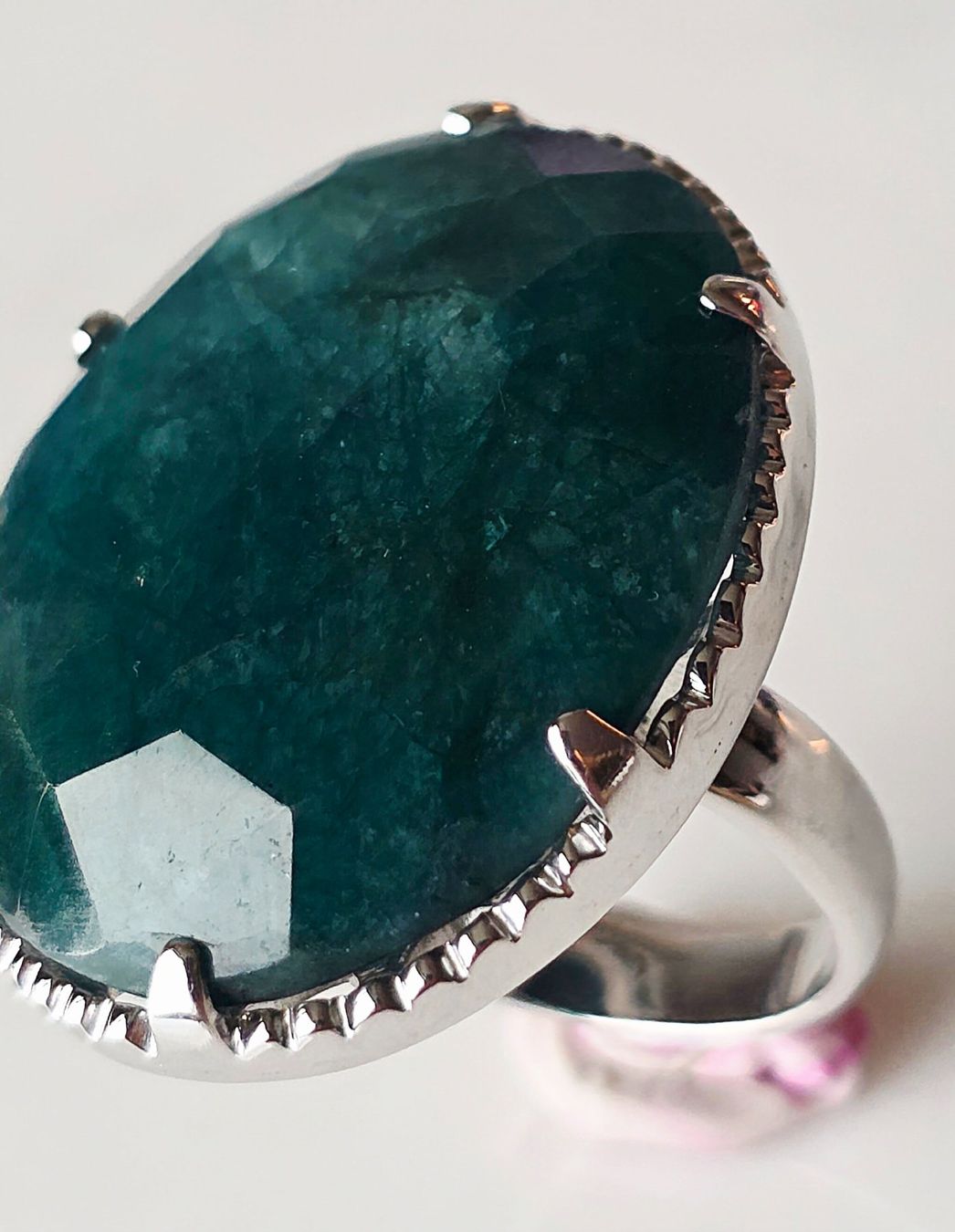 Anelli: Grosser Smaragd Fingerring – Nuovo (secondo la descrizione) da Zürich venduto da Benedikt21 8