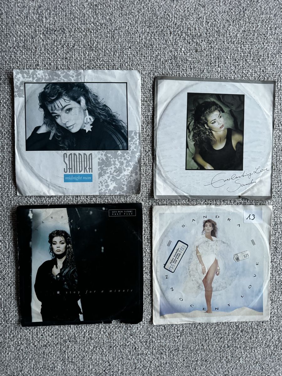 Schallplatten: Sandra Single Paktet - 7" Singles - 80x – Gebraucht aus Rorbas von BlackstarRecords