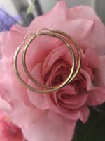 Gold Creolen 750 Gelbgold Ohrringe 18k 
