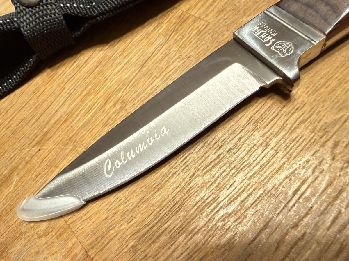 Columbia Zubehör: Jagdmesser Columbia mit Scheide Messer – Neu (gemäss Beschreibung) aus Goldach von Messerguru 2