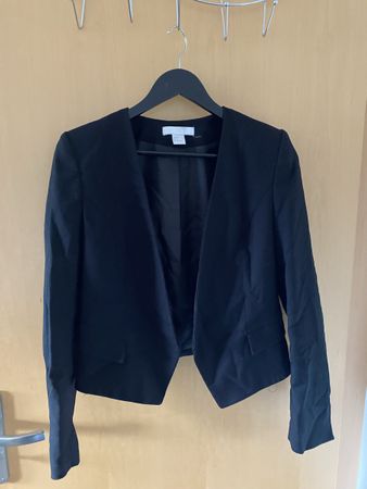 Damen Blazer schwarz Grösse 38 H&M guter Zustand
