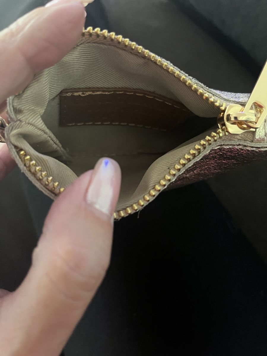 Portachiavi: Porte-clefs en cuir doré – Nuovo (secondo la descrizione) da Fully venduto da Sassa68 1