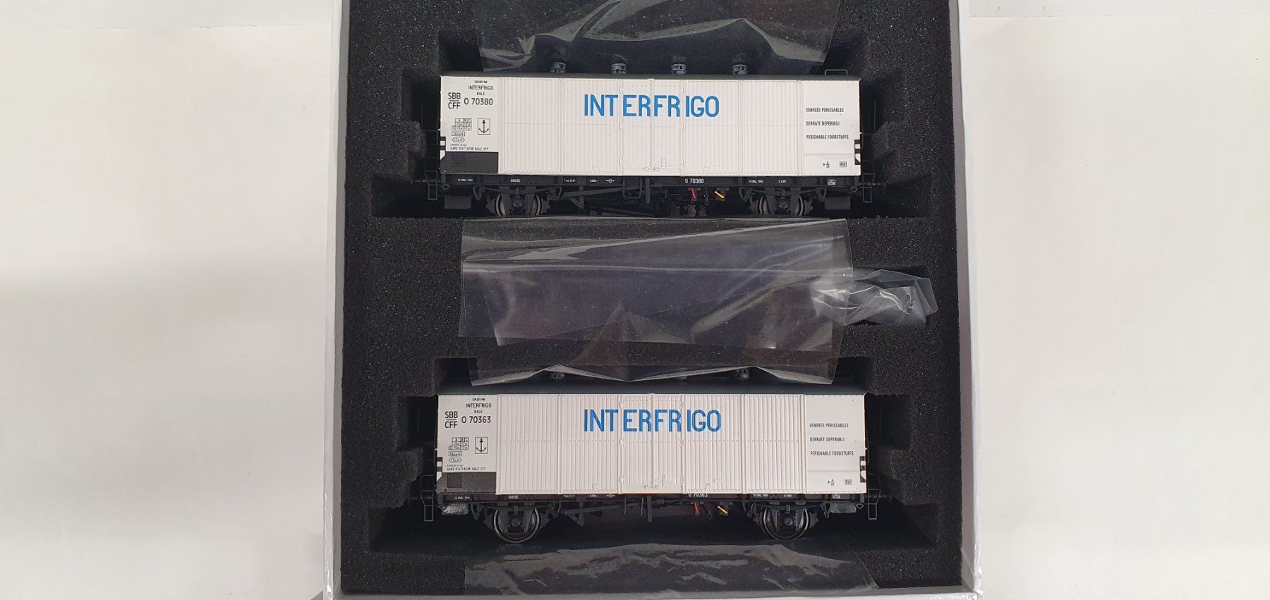 LS Models Modelleisenbahnen: LS Models 37152 SBB Set Kühlwagen Icefs – Neu und originalverpackt aus Würenlos von juruth 2