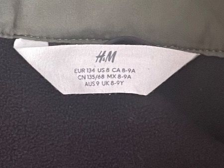 H&M Giacche & Cappotti: H&M Softshelljacke Gr.134 wasserabweisend – Usato da Felben-Wellhausen venduto da begean 1