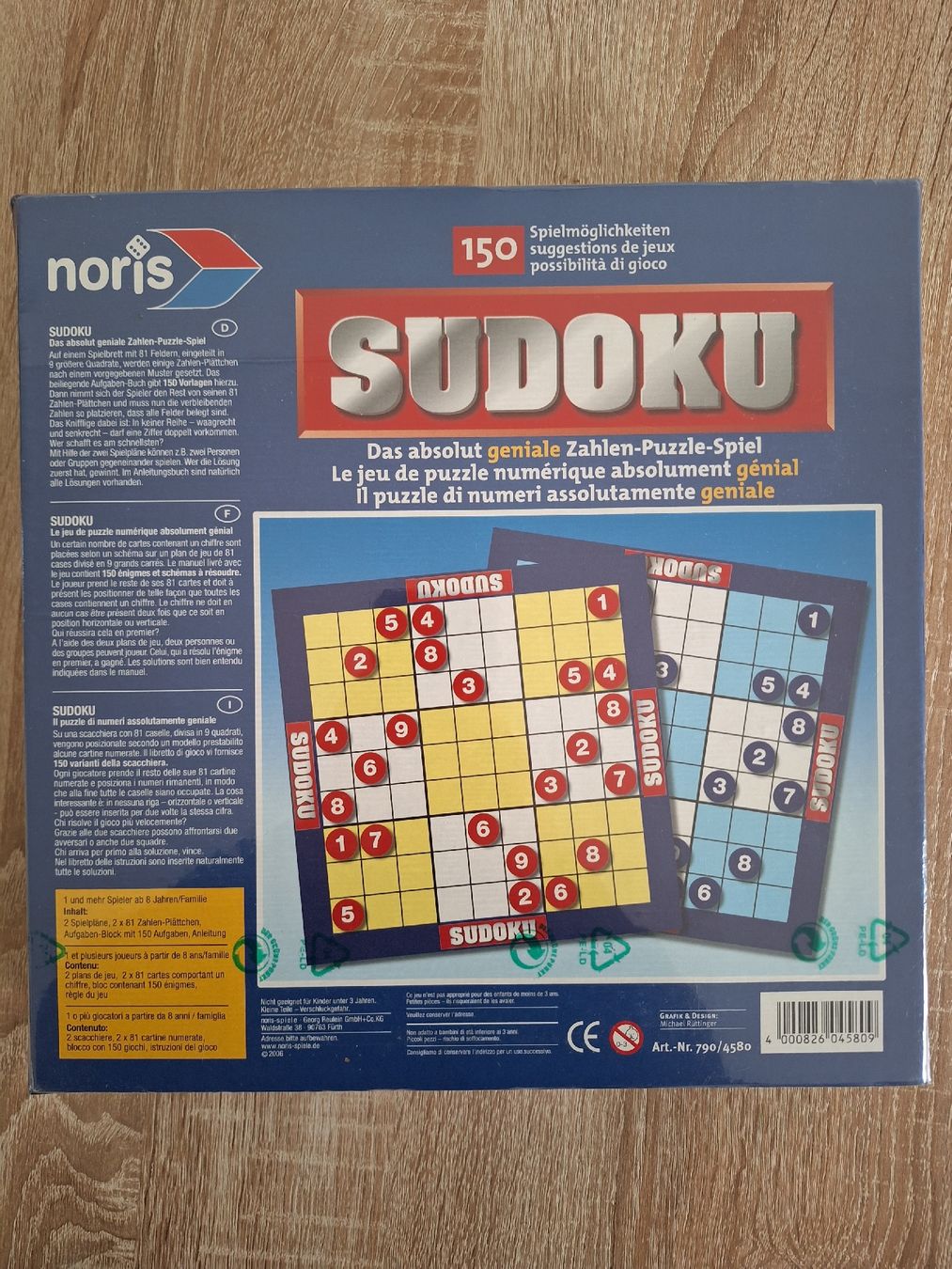 Giochi: Sudoku Spiel NEU – Nuovo e nell'imballaggio originale da Stansstad venduto da Duracell__5 2
