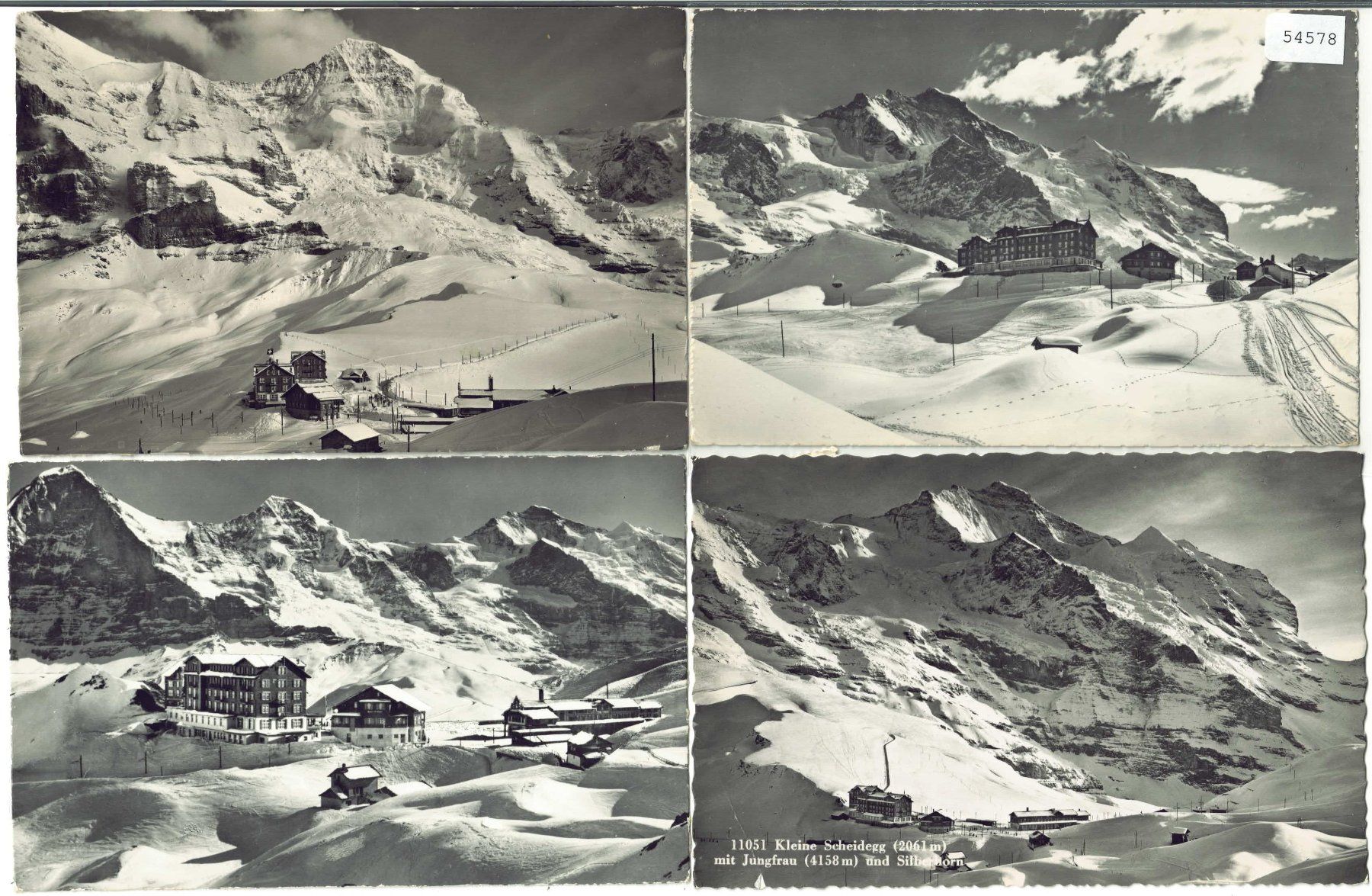 Ansichtskarten: 4 AK - Kleine Scheideck – Gebraucht aus Ettingen von Kartenplanet