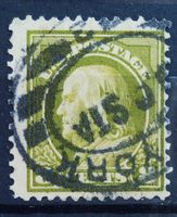 Briefmarke USA 1912 Franklin