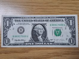 USA 1 DOLLAR 1995 B/FED New York - Uncirculated!