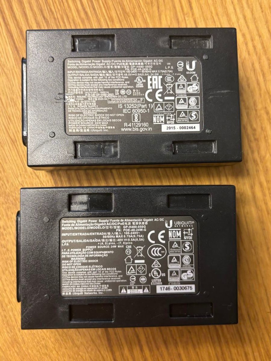 Ubiquiti Unità & Adattatore: 2x Ubiquiti Unifi Poe Injector – Usato da Buchrain venduto da col_r8xc 2