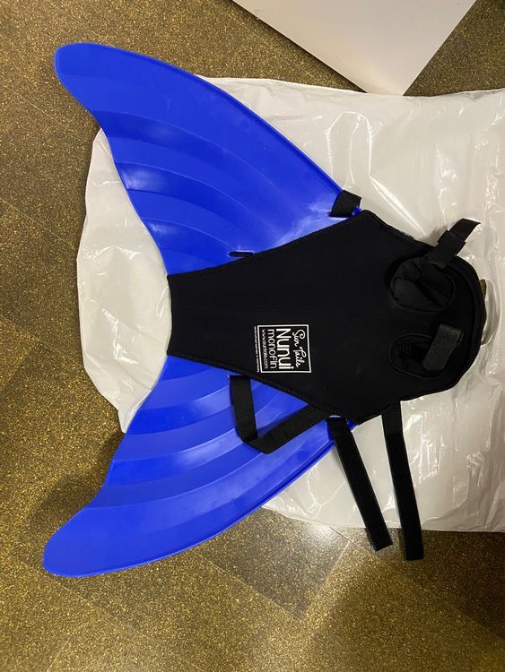 Eoixuqba Meerjungfrau Schwimmflossen - Einteilige Trainingsflosse | Größe 38-44