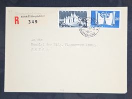 CL23 Enveloppe + Timbre Suisse 1948