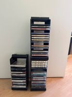 CD-Ständer mit Musik-CDs