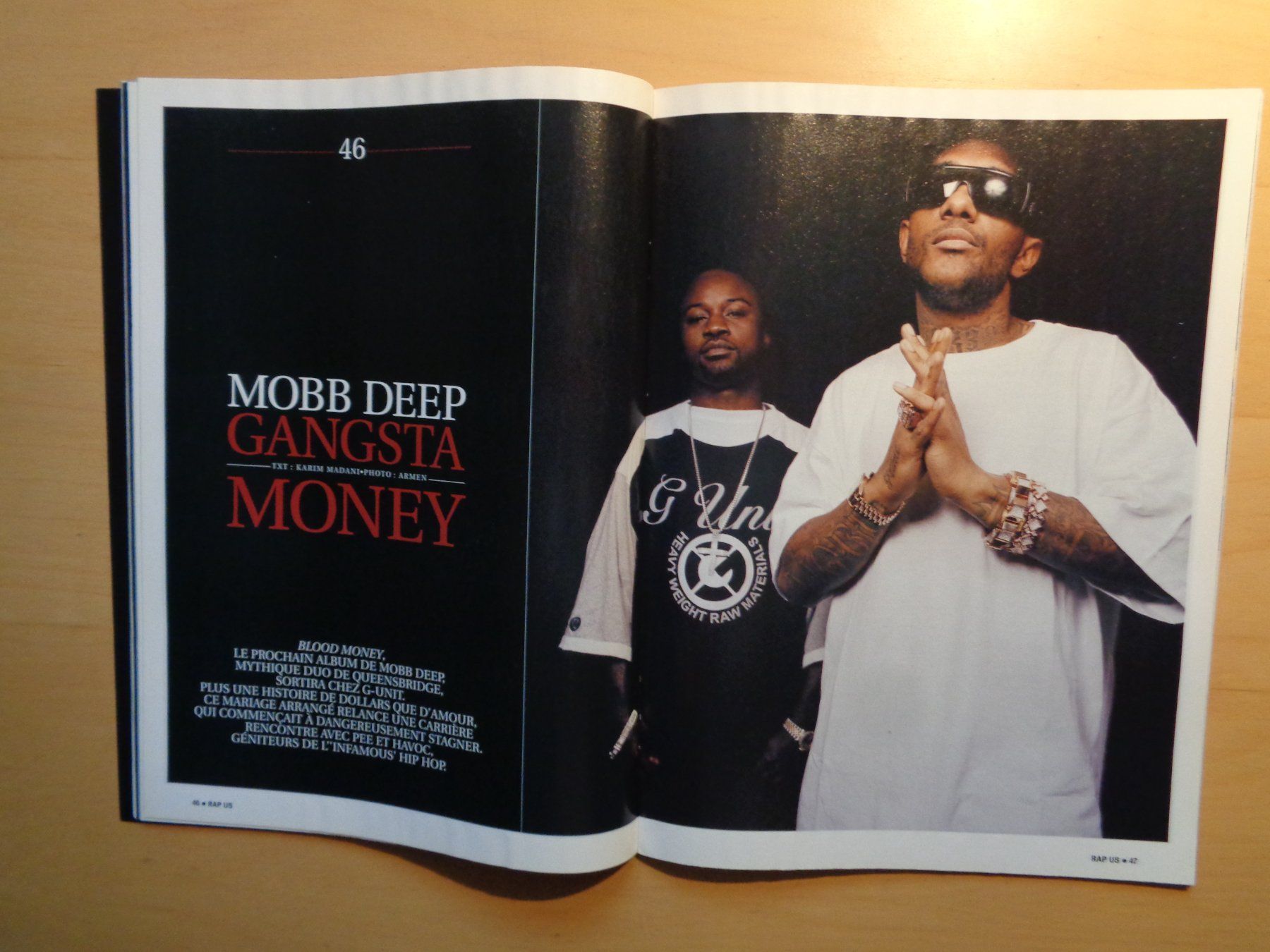 CD: Rap US janvier 2006 50 Cent MOP Mobb Deep 8 Mile + CD – Usato da Romainmôtier venduto da Oaxaca9 5