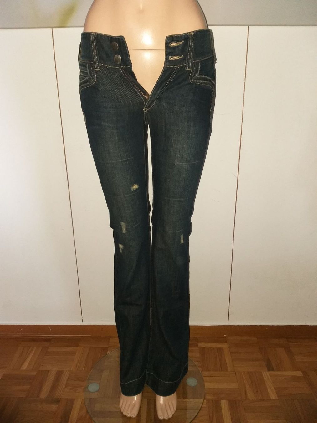 IKKS Jeans: I. CODE BY IKKS Jeans taille / Grosse 25 BOOTCUT neuf / neu – Neu und originalverpackt aus Cossonay-ville von Super-Price-Quality
