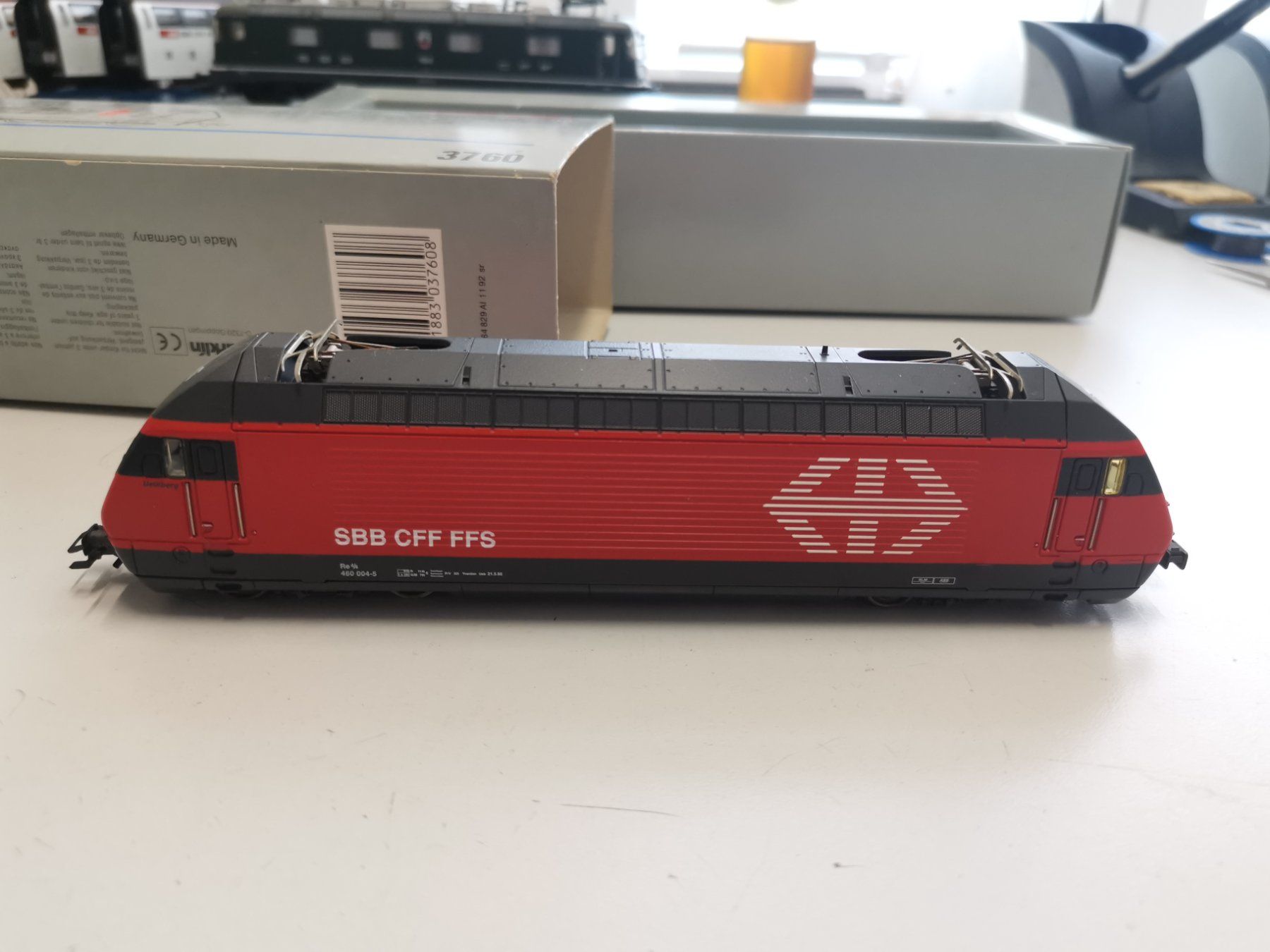 Märklin Modellini di ferrovie: Märklin - SBB Re 460 004 "Üetliberg" – Usato da St. Margrethen SG venduto da tribeli98 7