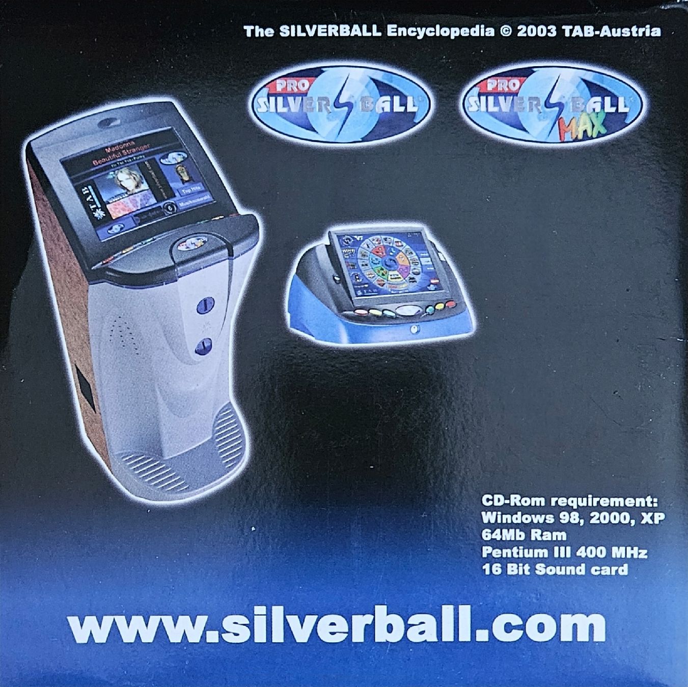 CD: Silverball Encyclopedia - CD-ROM - Top Zustand! – Usato da Gibswil venduto da Dapi 2