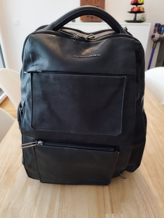 Piquadro Laptop-Rucksack Leder - Laptop Backpack Leather | Kaufen auf ...
