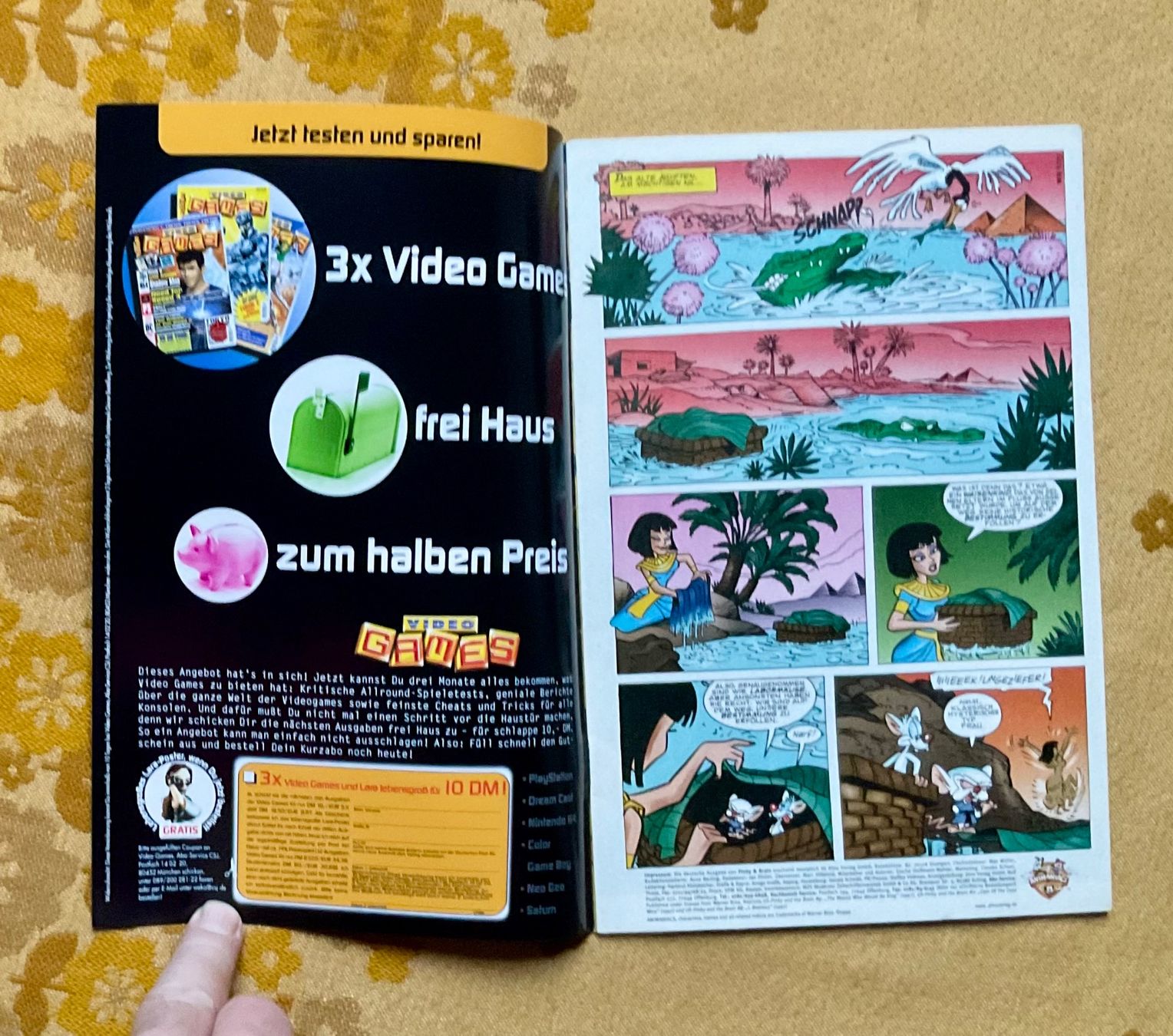 Fumetti: Pinky und Brain Heft Nr 5 von 1999 – Usato da Endingen venduto da nathan05 1