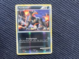 Pokemon Hunduster Reverse Holo Ruf der Legenden near Mint