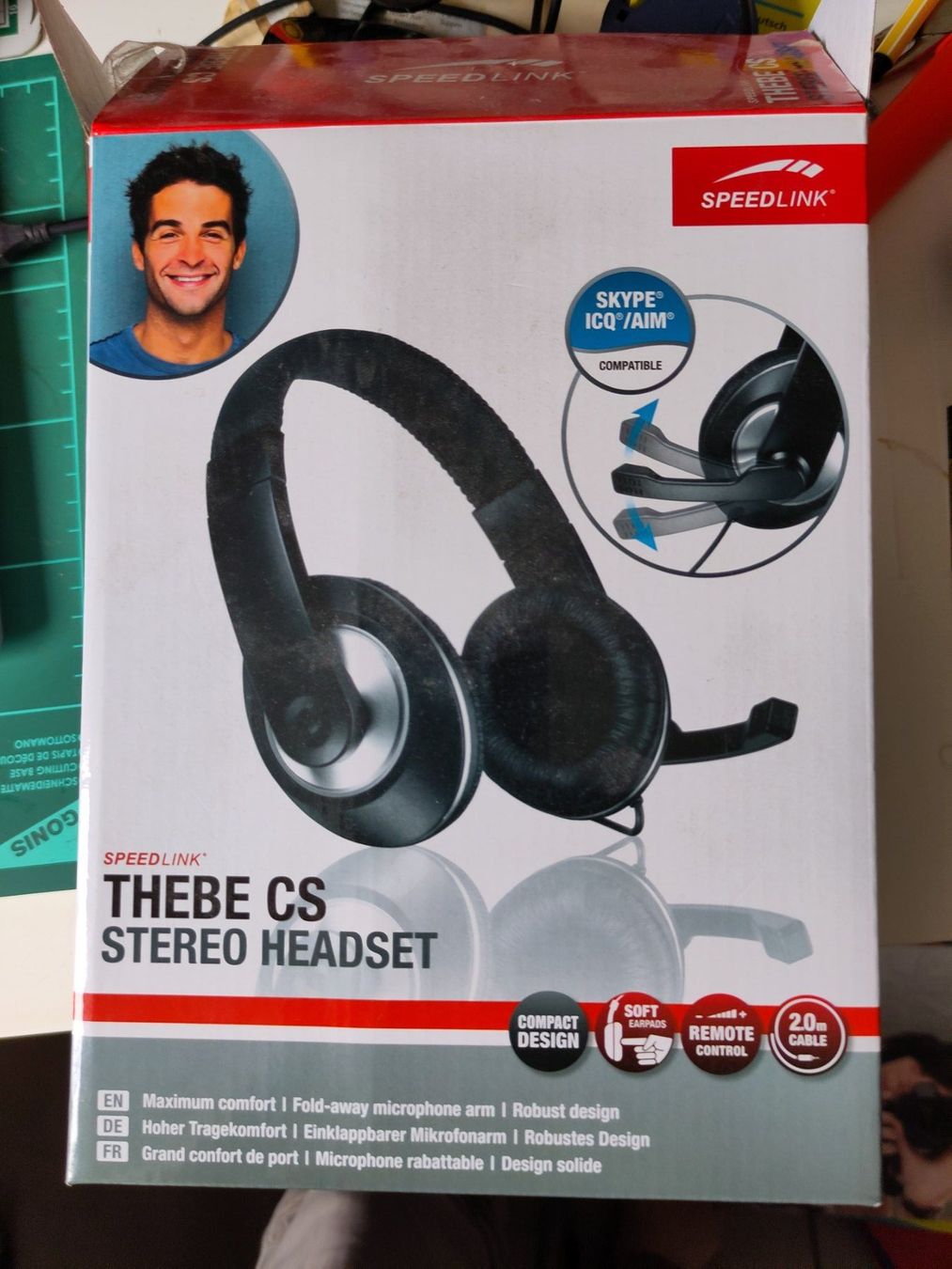 Cuffie: Stereo Headset Thebe CS – Usato da Golino venduto da noko09